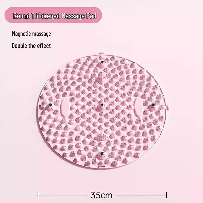 Plantar Massage Acupressure Foot Pad - Soft Silicone Meridian Board for Adults