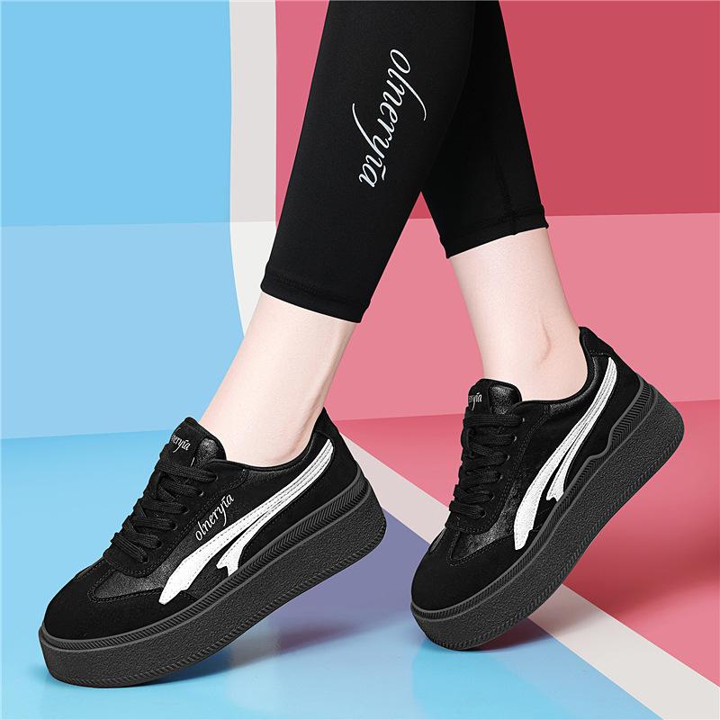 Popular thick-soled German training shoes for women's autumn new versatile soft-soled sports and leisure little white women's shoes for women