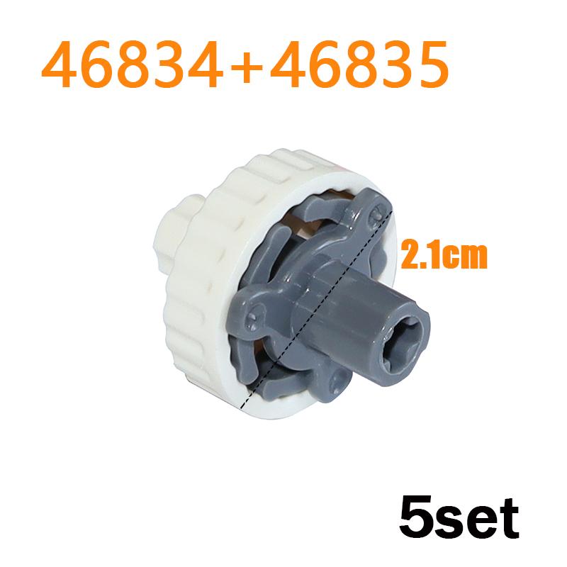 Technical Part MOC Driving Ring Axle Pin Various Styles of Technology Parts Connectors Fits For Brick Playset Block Bricks Toys Playsetss