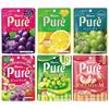 Kanro Pure Gummies Pure Ring Premium 6 Types 1 Bag Each Assortment Set Pure