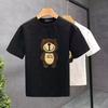 Short-Sleeved Shirt Men'S Korean Version Trendy Simple Half-Sleeved Top Hong Kong Style Loose Casual Trendy T-Shirt