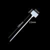 100pcs Plastic Label Markers Tag Labels Self-locking Zip Ties Cable Tag Nylon Ties Cable Ties Colorful Tag