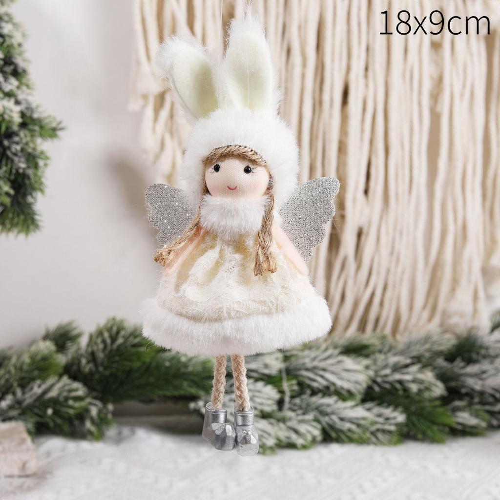 Christmas Angel Doll New Year 2025 Gifts Christmas Decorations for Home Navidad 2025 Natal Xmas Tree Pendant Ornaments Noel Deco