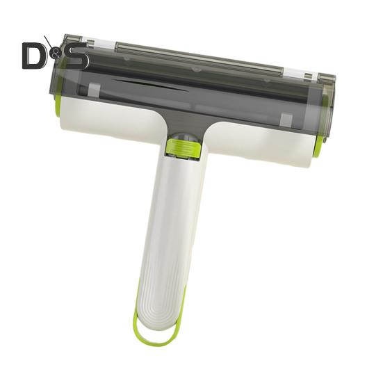 

Щетка для удаления шерсти домашних животных Двунаправленный дизайн Удобный инструмент для удаления шерсти домашних животных Многоразовая щетка для домашних животных с закругленными углами зелёный