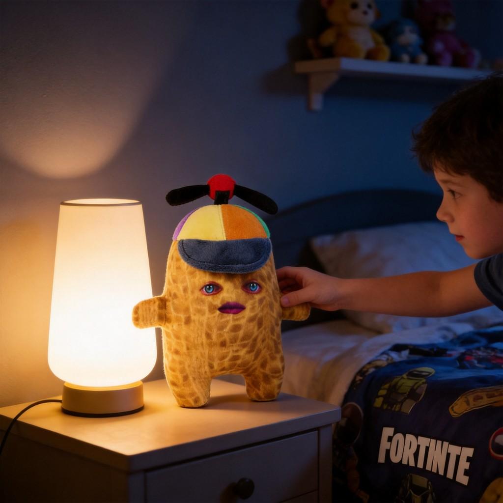 Fortnite Water Sprite Plush Toy With Short Pile Fabric For Kids And Collectors