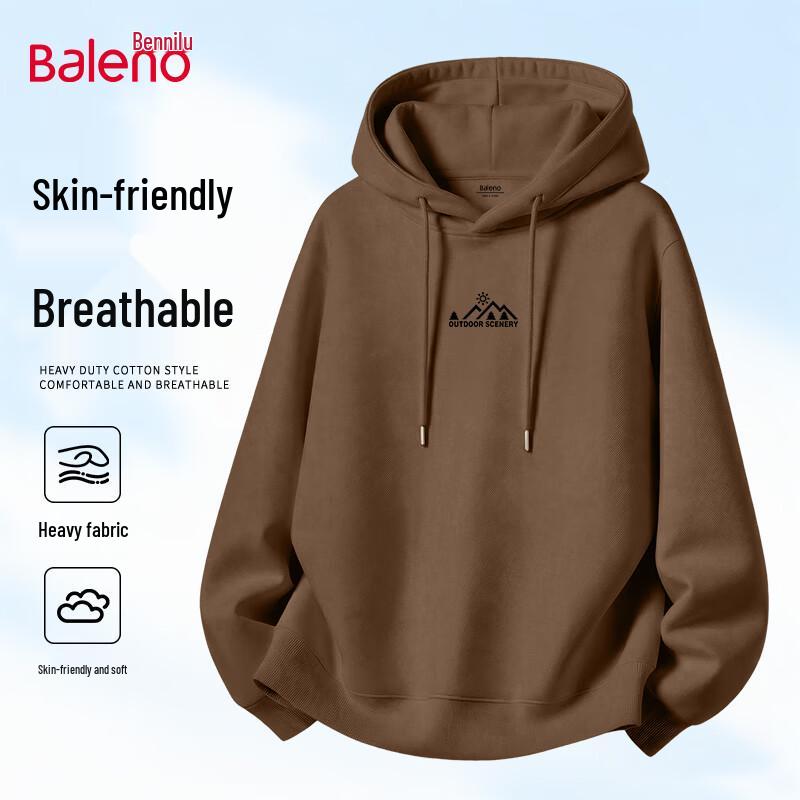 Baleno Men's Casual Hooded Sweatshirt
