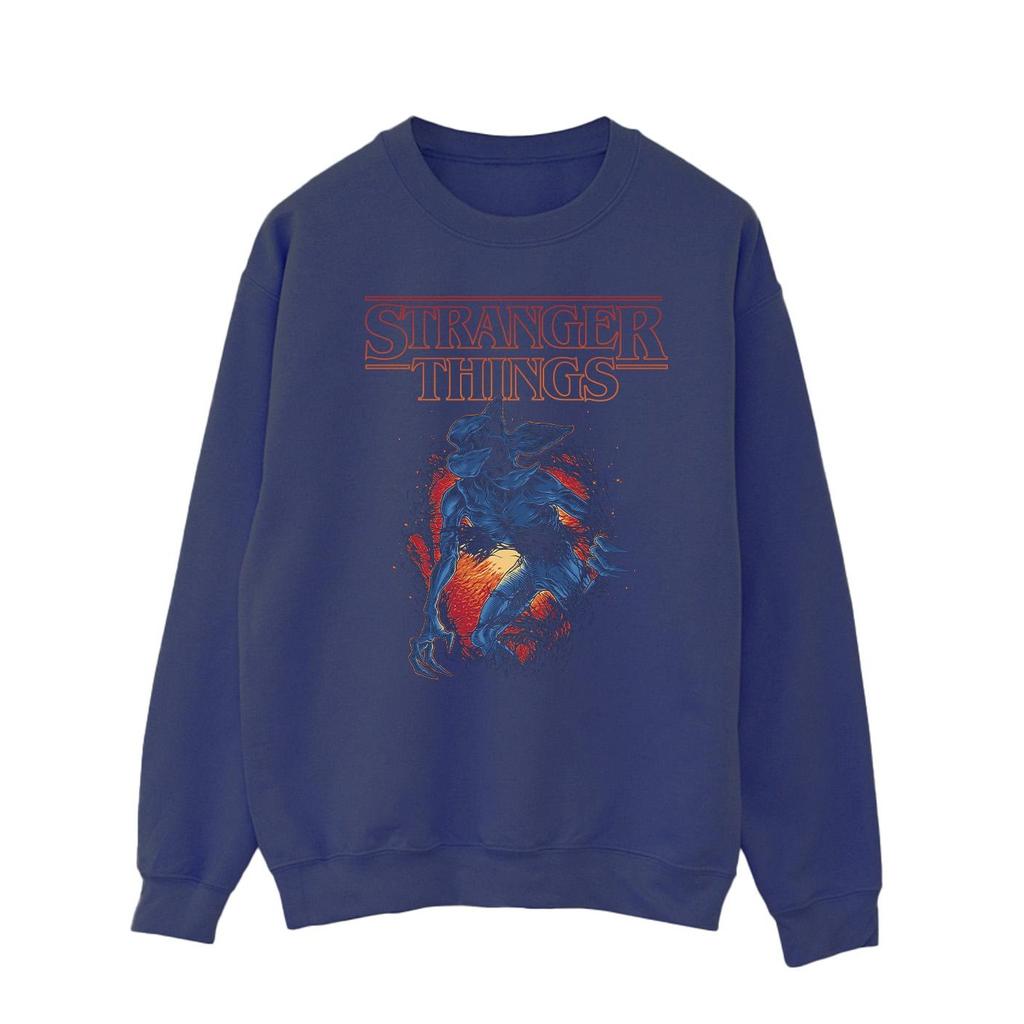 Netflix Mens Stranger Things Demo Cave Sweatshirt