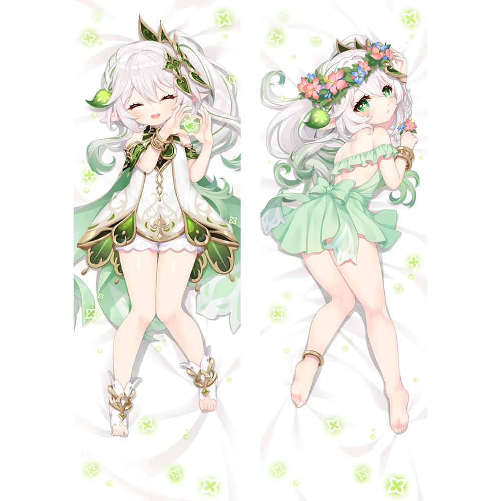 

Genshin Impact Nahida наволочка для косплея аниме игра Dakimakura обнимающая наволочка для тела домашняя подушка для сна подарки отаку 40x120cm Peachskin
