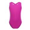 Kids Girls Double Straps Sleeveless Gymnastic Ballet Leotard Jumpsuit Athletic Dance Clothes Tank Tops Outfits