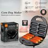 850W Kitchen Appliances Breakfast Pan Baking Grill Electric Hot Dog Maker Crispy Corn Hotdog Sausage Machine