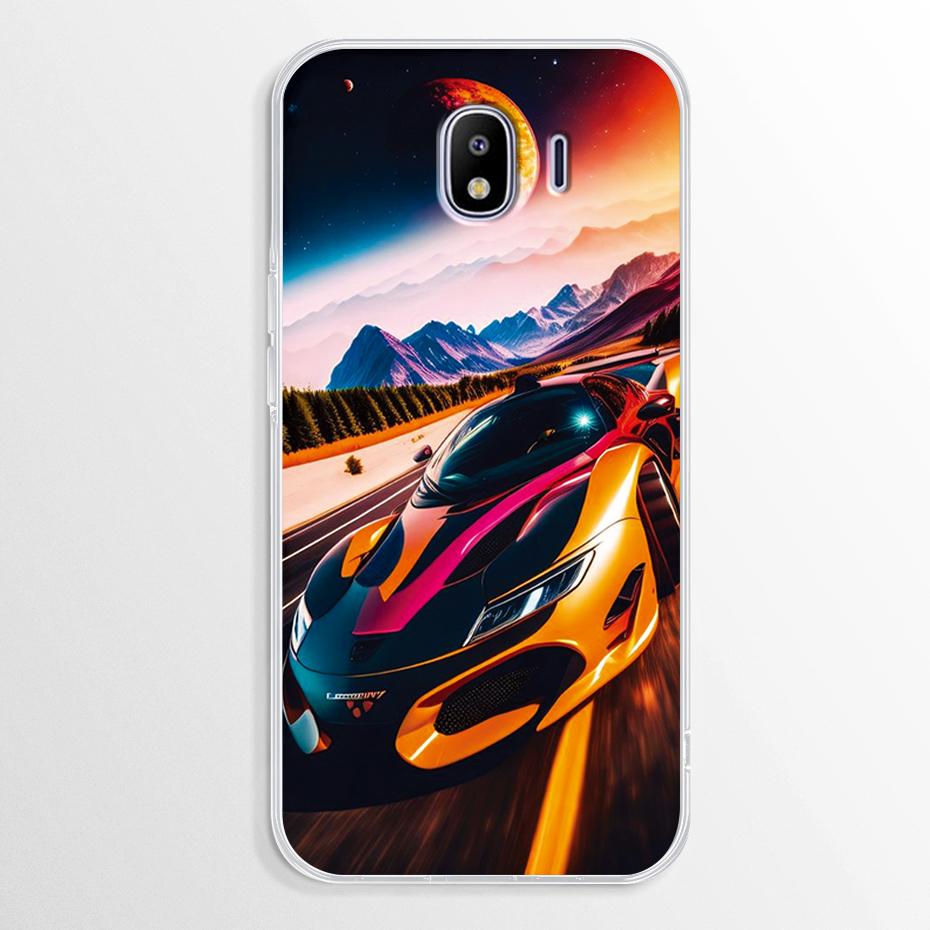 Marble Case For Samsung Galaxy J4 2018 Case J400 J400F Soft TPU Cover For Samsung Galaxy J4 Plus J 4 J4+ Case J415F Fundas Cover