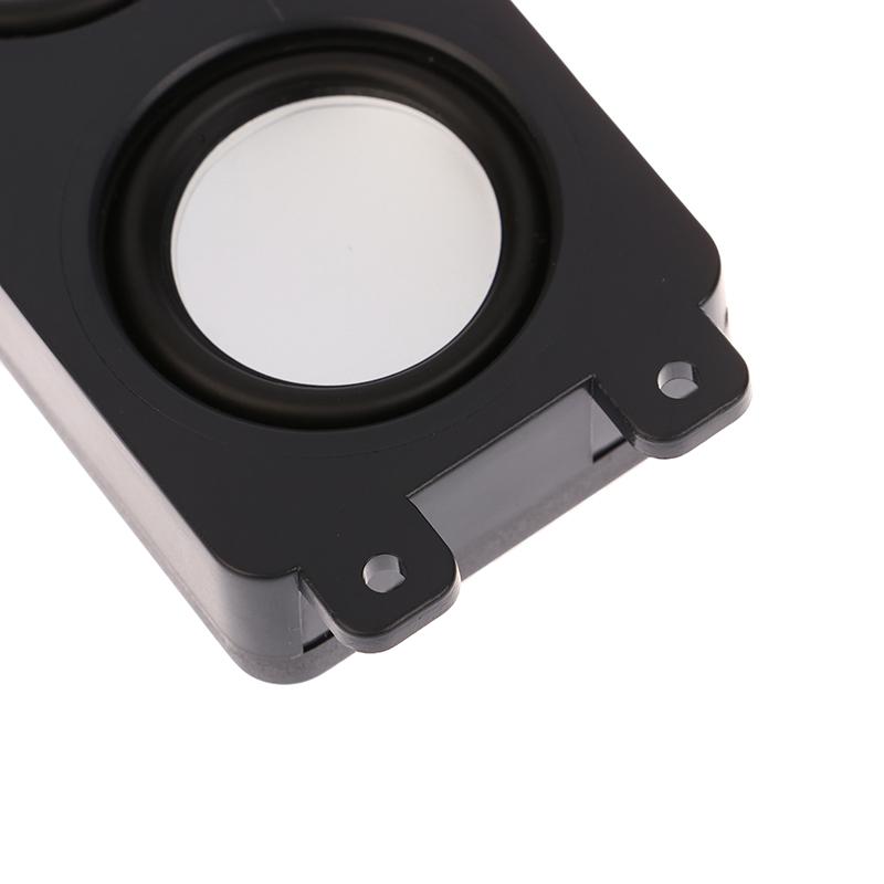 3W 4 Ohm Mini Full Range Clear Sound Cavity Speaker Dual Vibration Membrane Audio Loudspeaker Box Connector For Tv Computer