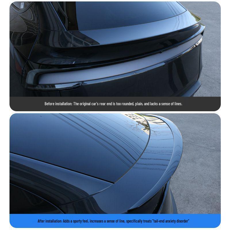 Tesla Model Y Rear Spoiler High-Performance P Style Body Kit Decor.