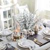 10/20pcs Artificial Plants Eucalyptus Leaves Fake Plants Vase Home Table Party Wedding Bridal Bouquet Decorations Outdoor Garden