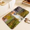 Bathroom Mat Shiba Inu Rug for Bedroom Doormat Entrance Door Living Room Bedroom Floor Carpet Anti Slip Modern Home Decoration