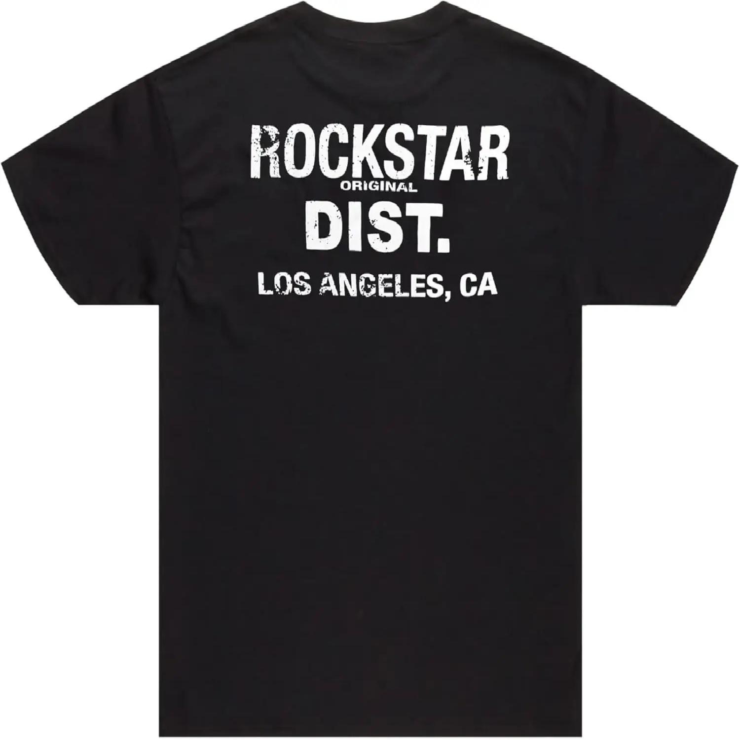 

ROCKSTAR ORIGINAL Men s Lake Black_White Graphic T-Shirt S