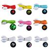 1 Pair LED Light Up Shoelaces for Night Running, Party, Mutlicolor Lighting Shoe Laces Glow Shoe Laces for Sneaker