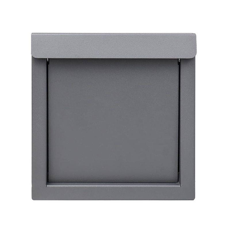 A58Z Weatherproof Dryer Vent Cover 4 Inch For Outdoor For Ventilation Exterior Wall Vent Hood Outlet For Home