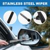 SEAMETAL Auto Teleskopischer Rückspiegel Abzieher Tragbarer Regnerischer Glasfenster Handwischer Auto Seitenspiegel Reinigungswerkzeug