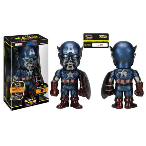 Captain America Captain America Titanium Hikari Figur