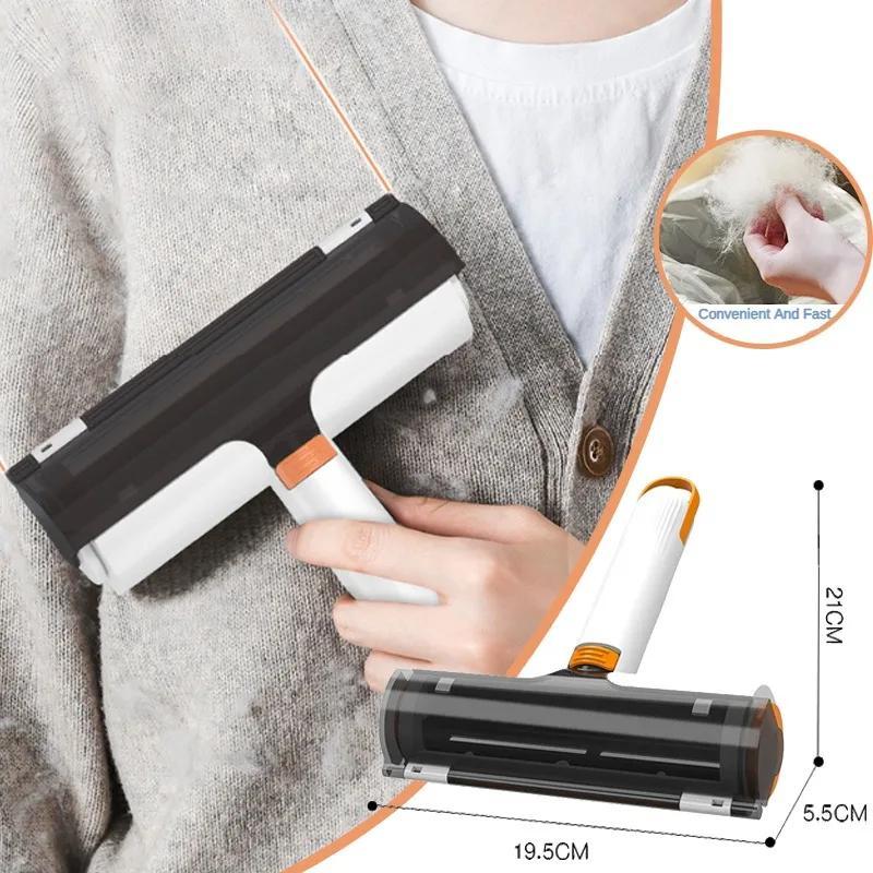 Pet Hair Removal Roller Multifunctional Portable Washable Hair Remover Brush Dog Cat Hair Grooming Tool