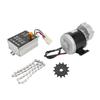 12V 350W Getriebemotor 12V 500W Bürstenregler 13Z Ritzel 38 Glieder Kettensatz für Elektrofahrräder Dreiräder