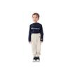 Champion French COTTON One Point 160 Kids' Pants, 100% Cotton, Terry, USA, Logo, Embroidered, Sweatpants, Basic, CK-Y201, Oatmeal,