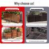 Maididuo Outdoor Anti-Corrosion Wood Rectangular Planter