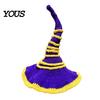 Knitting Supplies for Beginners Crochet Twisted Witch Hat DIY Kit, Fall Halloween Stress Relief Handicraft Projects Handmade Craft Kit Adults, Autumn