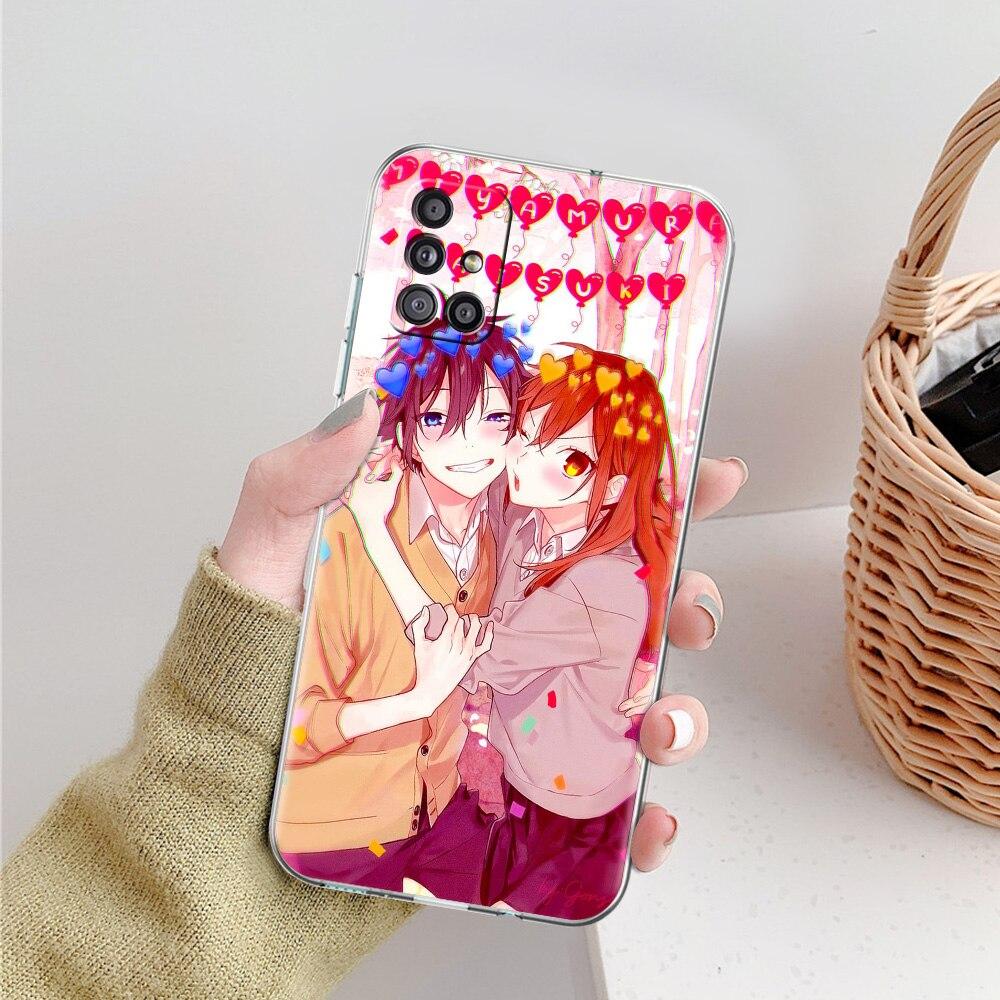 Horimiya Miyamura Izumi Anime Phone Case For Samsung Galaxy A51 A71 A21S A12 A11 A31 A41 A52 A32 5G A72 A01 Silicone Clear Cover