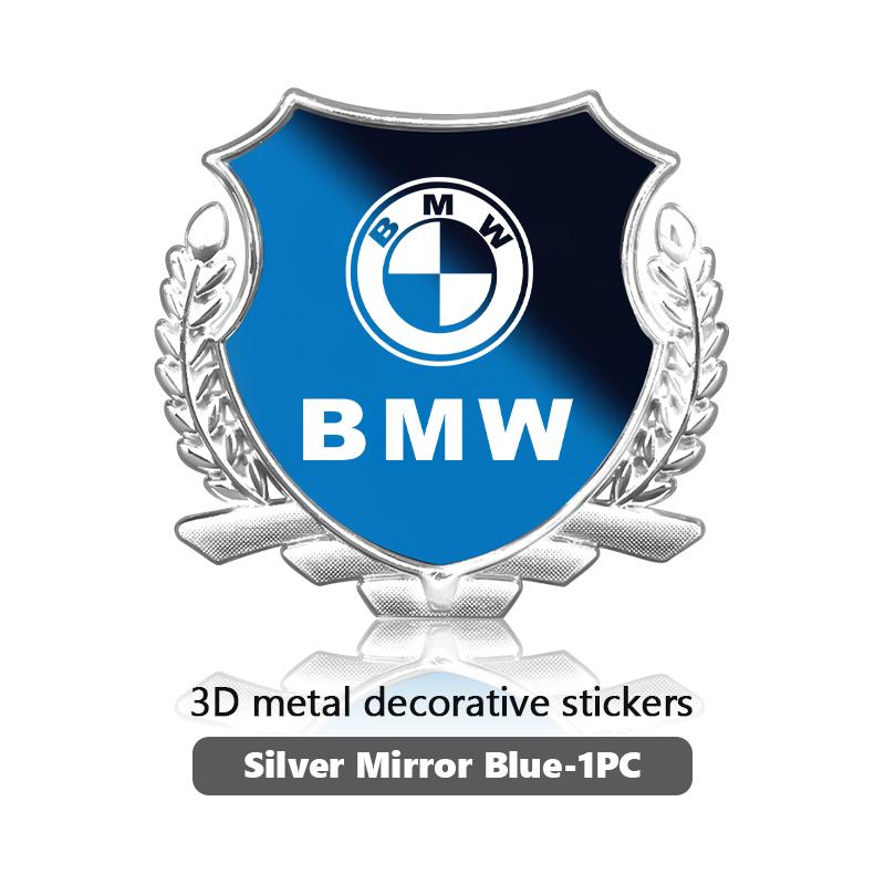 Car Body 3D Stickers Wheat Ears Styling Emblem Decals Decoration For BMW M 1 3 4 5 6 7 Series M3 M6 F01 F02E34 E36 E70 F10 X6 X1