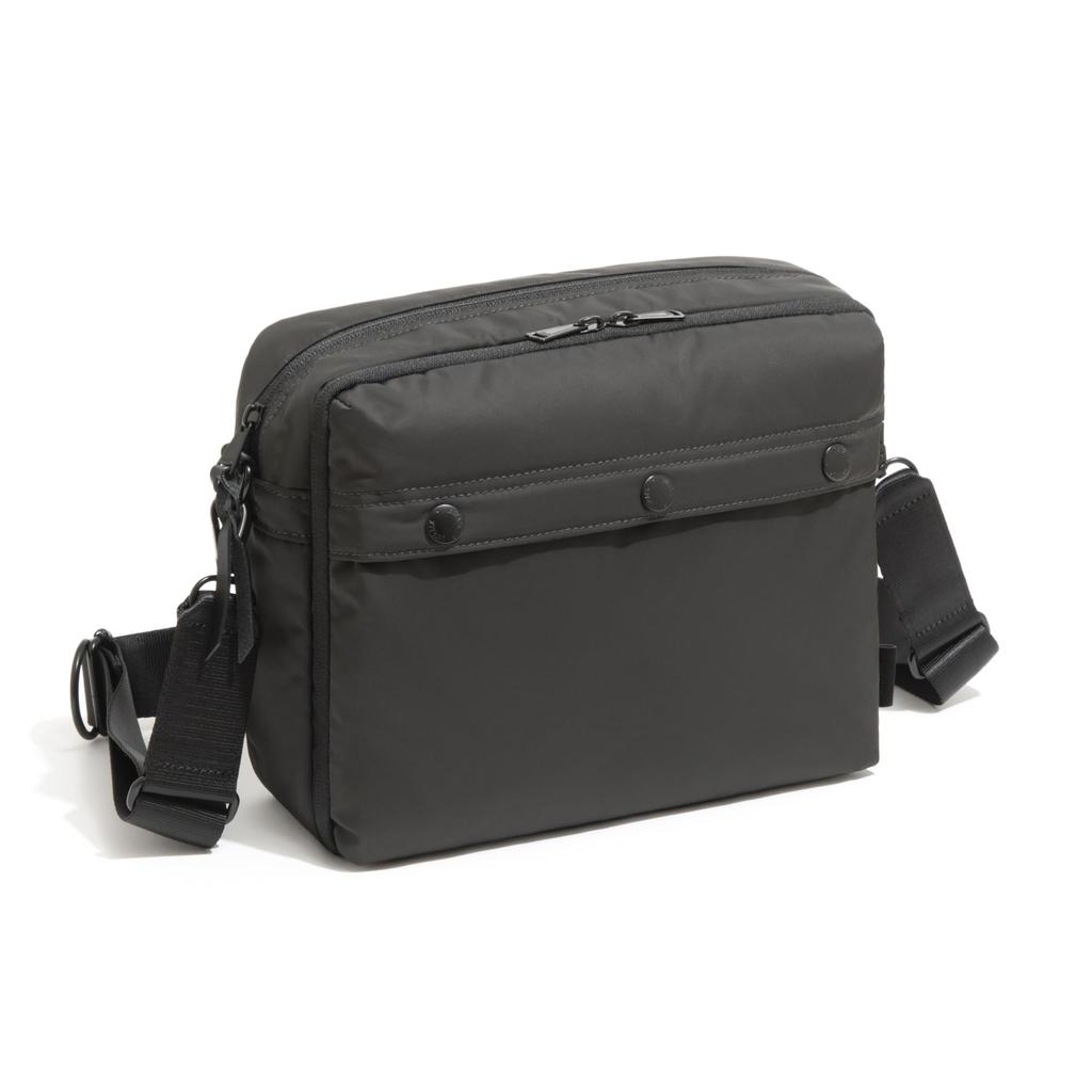 Untrac CITY DS 6L Lightweight Shoulder Horizontal 60392 Two-Compartment Bag, Style, Men's, Gray, No.
