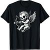 Creepy Cupid Goth Alt Emo Grunge Y2K Funny Scary Valentines Cotton Men T Shirt