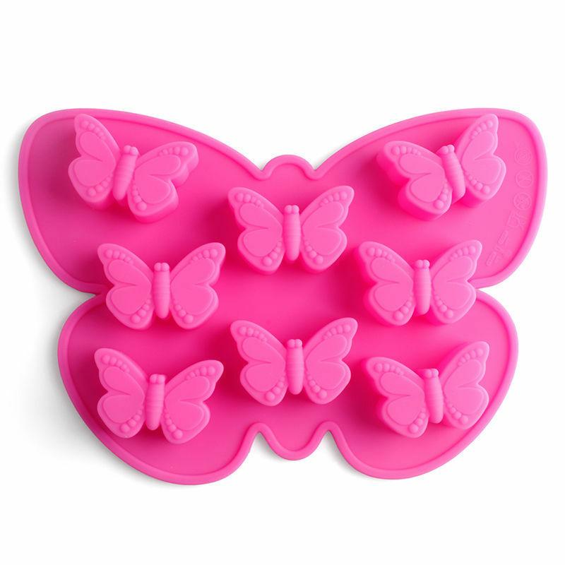 Butterfly Mold Silicone Baking Accessories DIY Sugar Craft Biscuits Pastry Chocolate Cutter Mould Fondant Cake Decorating Tools