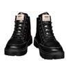 Martin Boots Men's Shoes Winter High-top British Style Casual Men's Leather Shoes Black Locomotive Leather Boots Anti-splash Tooling Boots