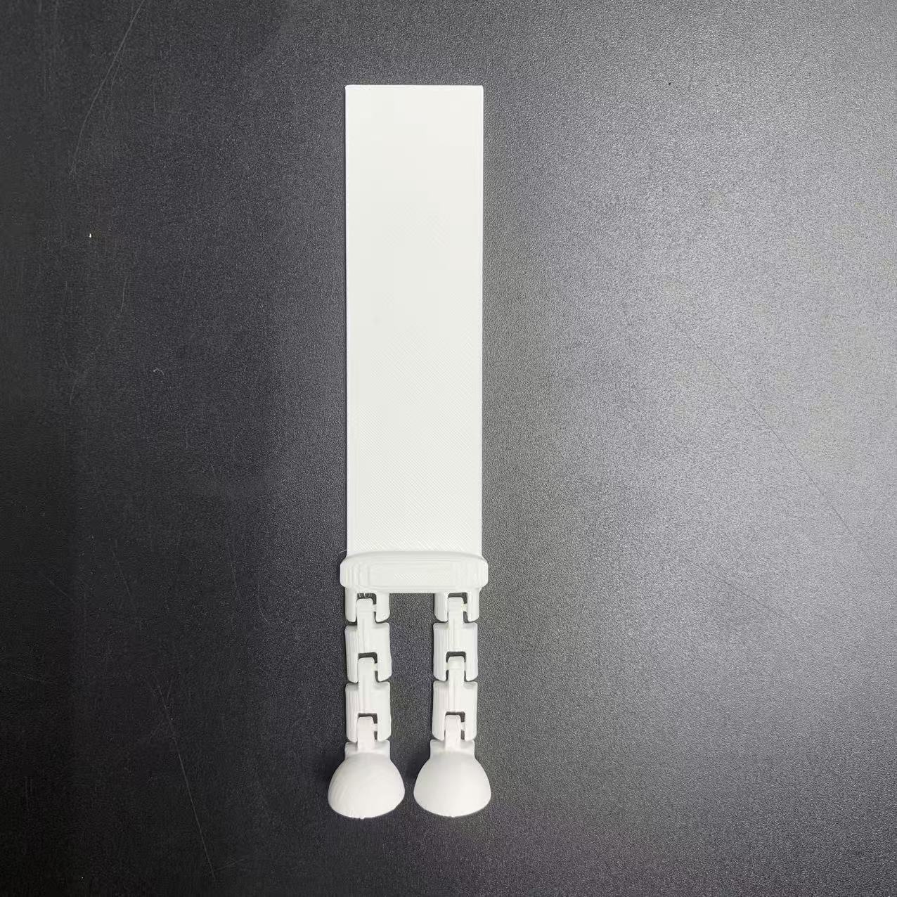 

Generic 3D Printed Articulated Leg Bookmark Fun Office Cultural Gift Collectible Stationery For Book Lovers And Office Workers белый
