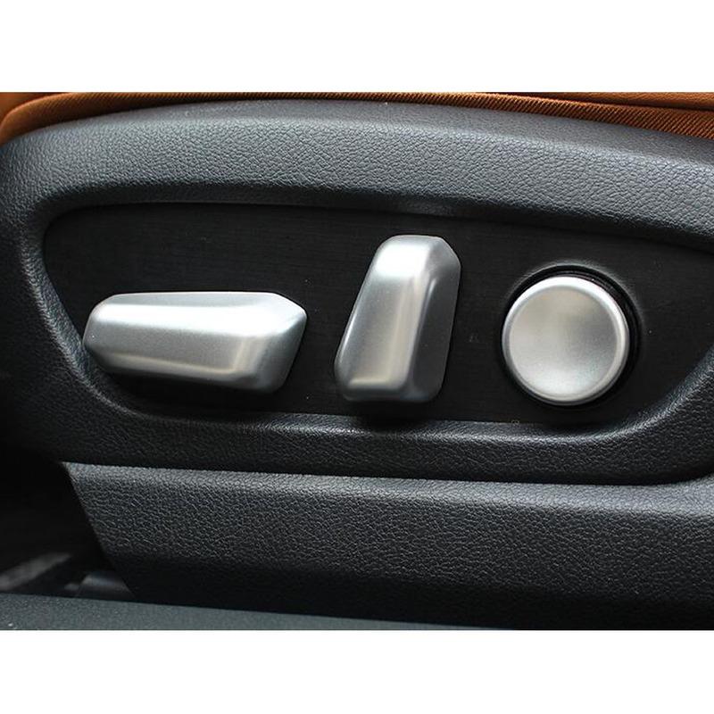 Frame ABS Matte/Carbon Fiber Seat Adjustment Knob Button Switch Trim For Lexus UX200 UX260H UX 200/250H/260H