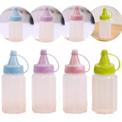 Mini Quetschflasche Würzsauce Flasche Salat Tomatensauce Behälter Geeignet für Zuhause Camping Kinder Bento Küchenzubehör