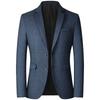 Pánská business casual saka bundy obleky kabáty vysoké kvality pánské slim fit sako svrchní oděv
