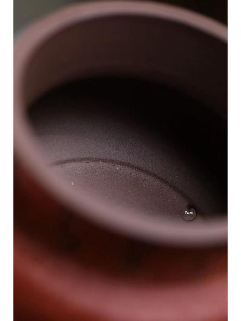 Yixing Zisha Handmade Ceramic Tea Waste Bowl Pen Holder