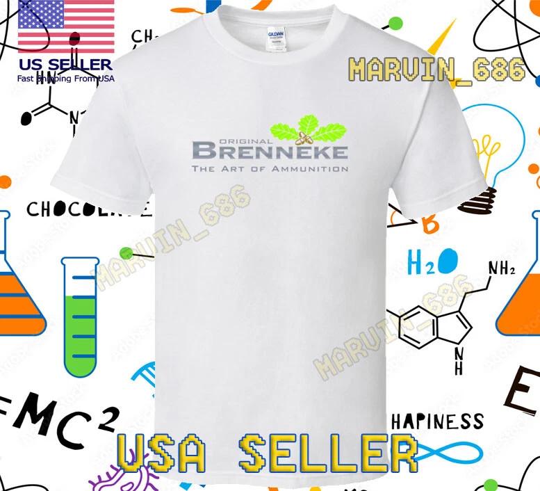 NEW SHIRT BRENNEKE THE ART OF AMMUNITION RACING LOGO T-Shirt FUNNY SIZE S-5XL S