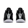361 Cushioning Slip Resistant Abrasion Resistant Low Top Basketball Shoes Men's White Black 572511105-1
