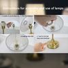 Fabric Desk Lamp Rechargeable Touch Table Light for Restaurant Hotel Room Bedside Decor Lighing