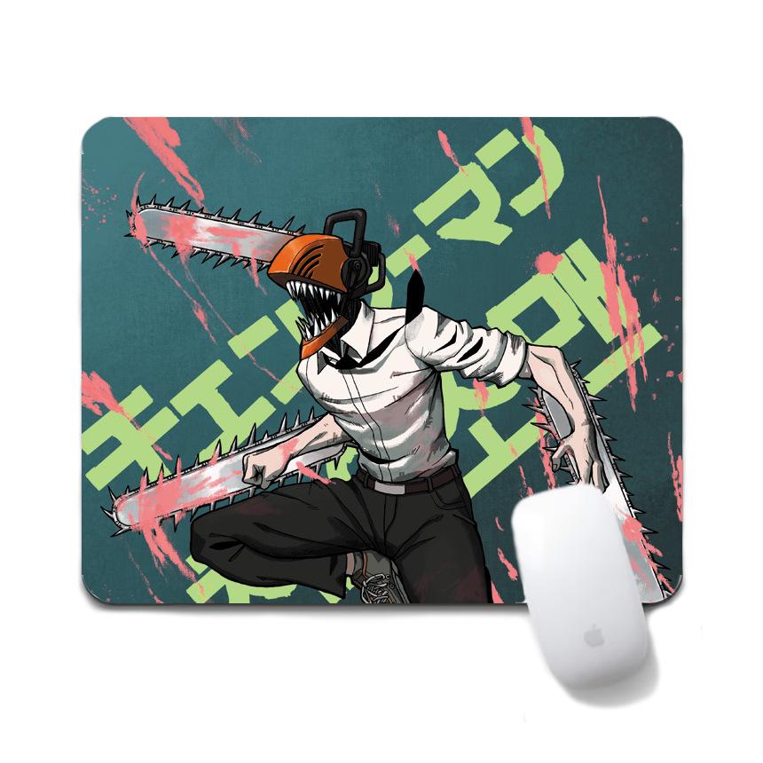 

Человек-бензопила Почита Аниме Коврик для мыши 20x24 см Игровой коврик