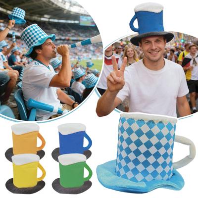 Football Fan Flag Themed Hats, Party Hats, Celebration Hats, Hats For Watching And Cheering The Game.