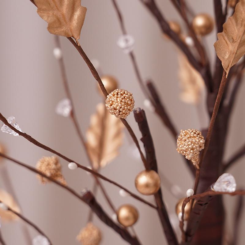 LED Red Berry Luminous Tree - Indoor Christmas Decoration for Parties