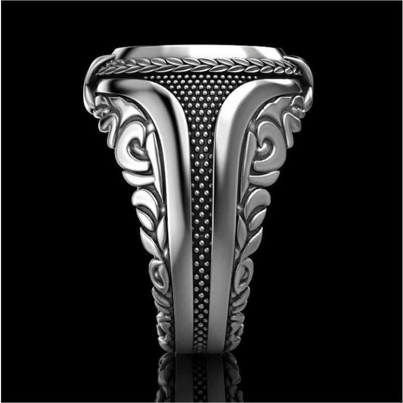 Creative Heavy Metal Turbine Ring Punk Punk Style Men's Atmospheric Accessories