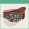 Americaninspired Designer Pu Belt For Women With Simple Minimalist Look