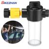 Autowaschschaumgenerator Waschschneeschaum-Sprühflasche Lanze Sprinkler Hochdruck-Wasserpistole Schlauchdüse Reinigungswerkzeug