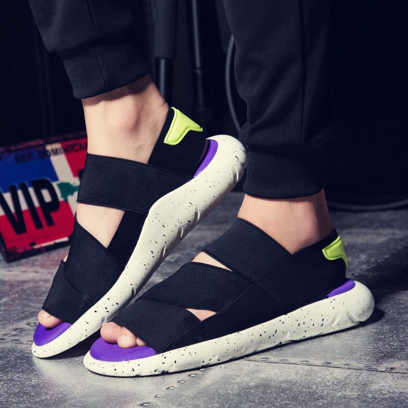 Casual Beach Sandals Fashion Drag Breathable Roman Slippers